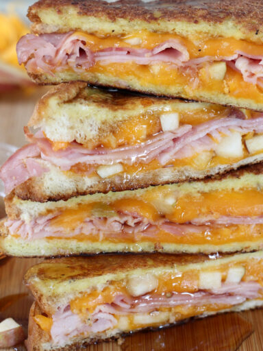 Ham Apple Monte Grilled Cheese