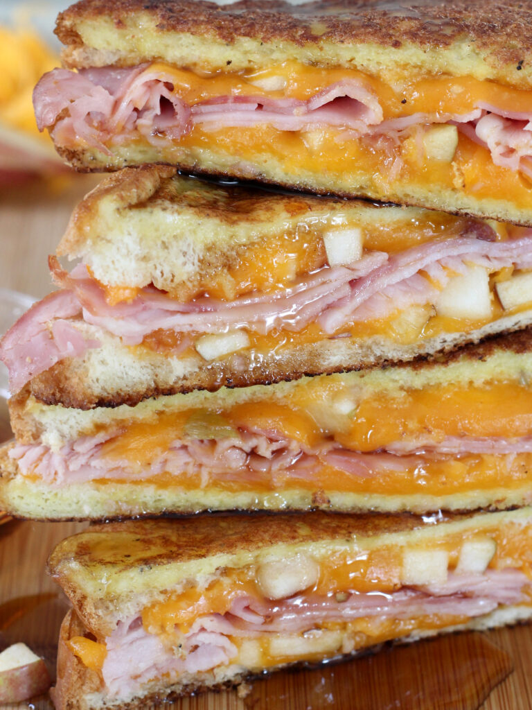 Ham Apple Monte Grilled Cheese