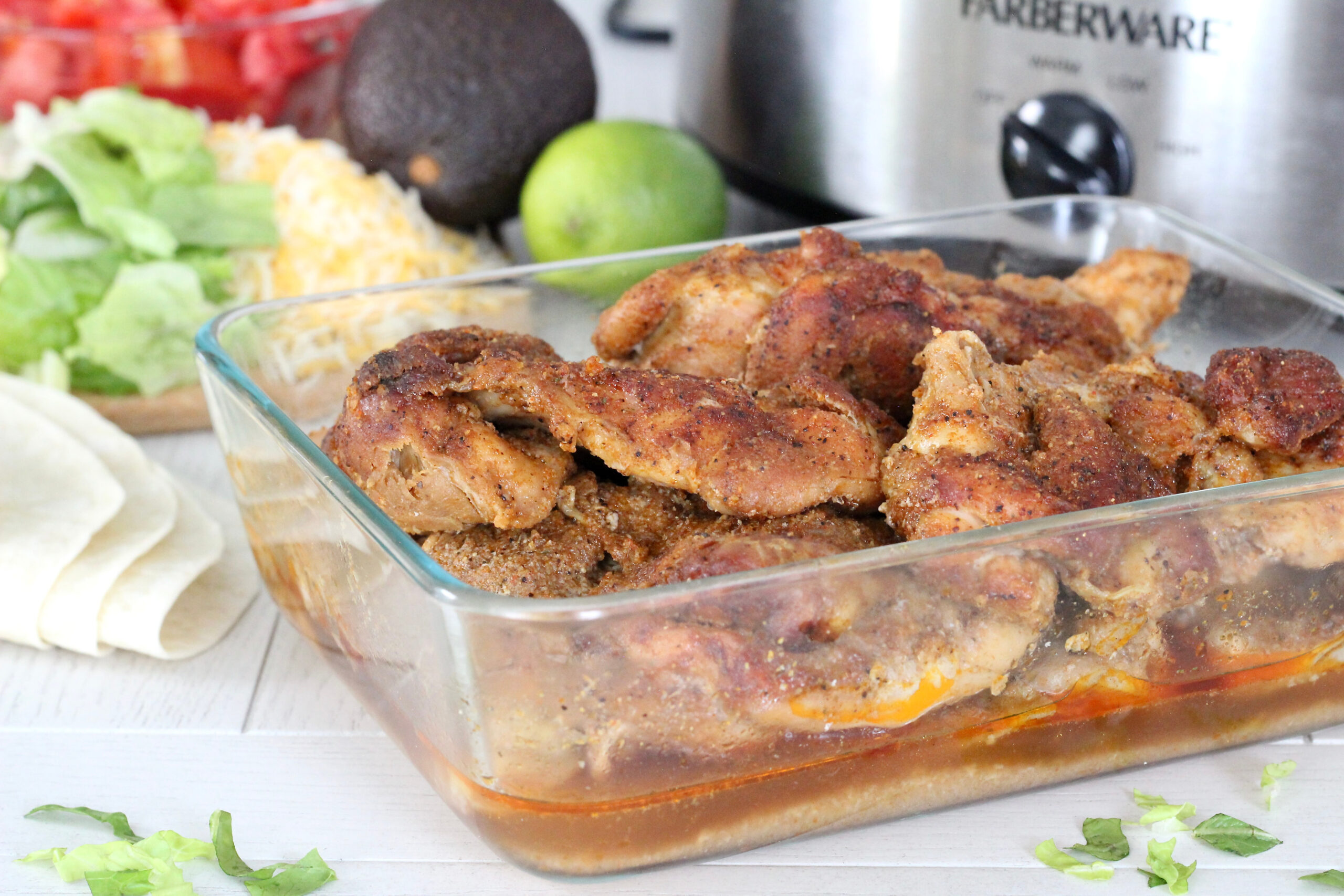 Slow Cooker Boneless Chicken Thighs
