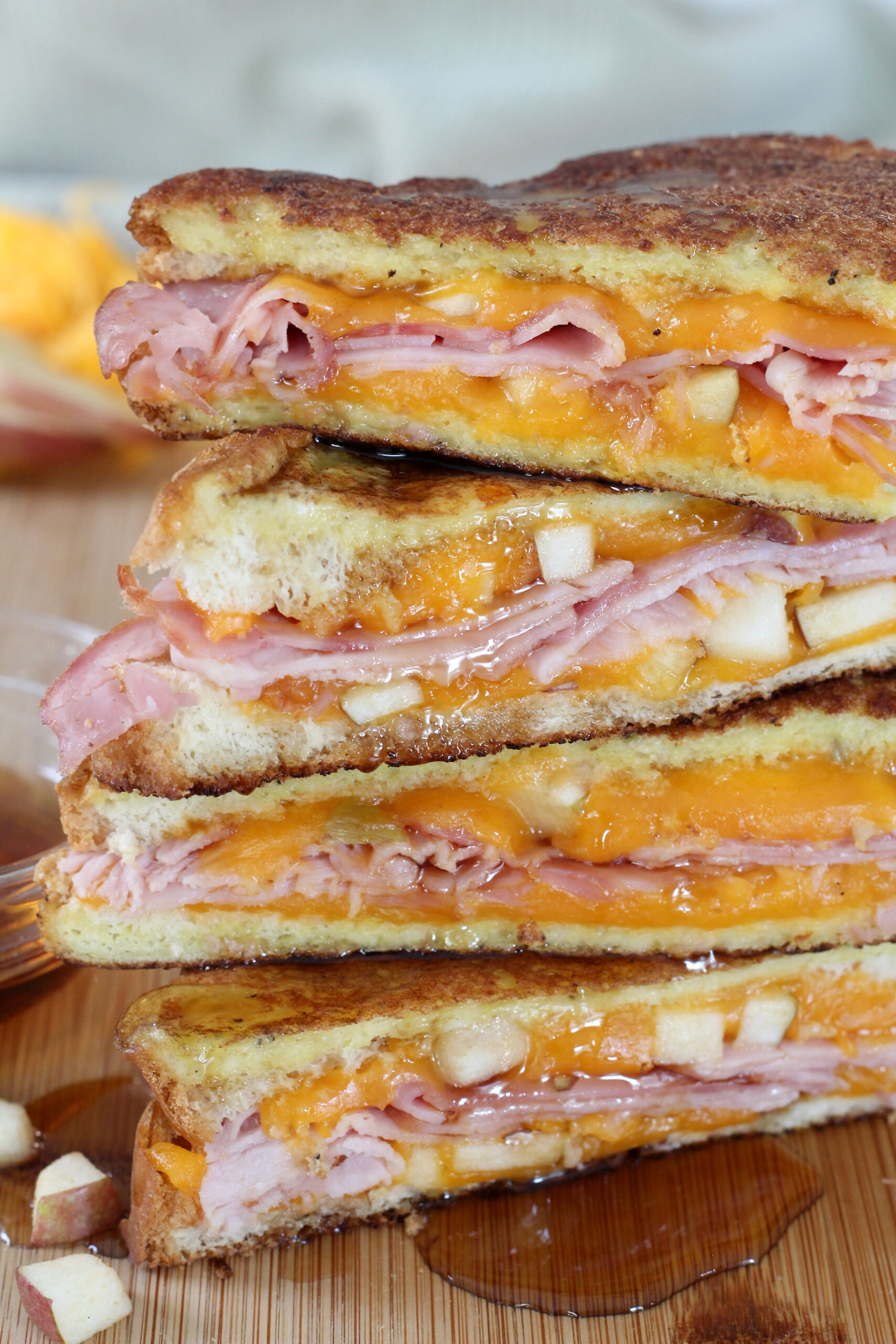Ham Apple Monte Grilled Cheese