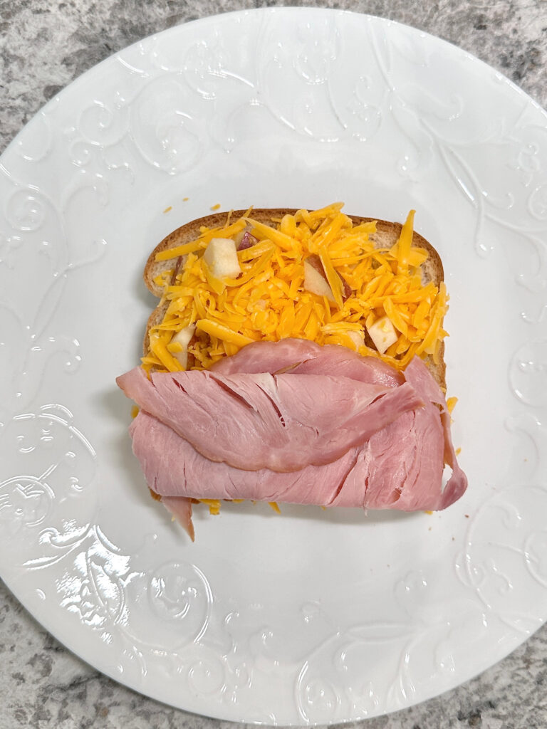 Ham Apple Monte Grilled Cheese