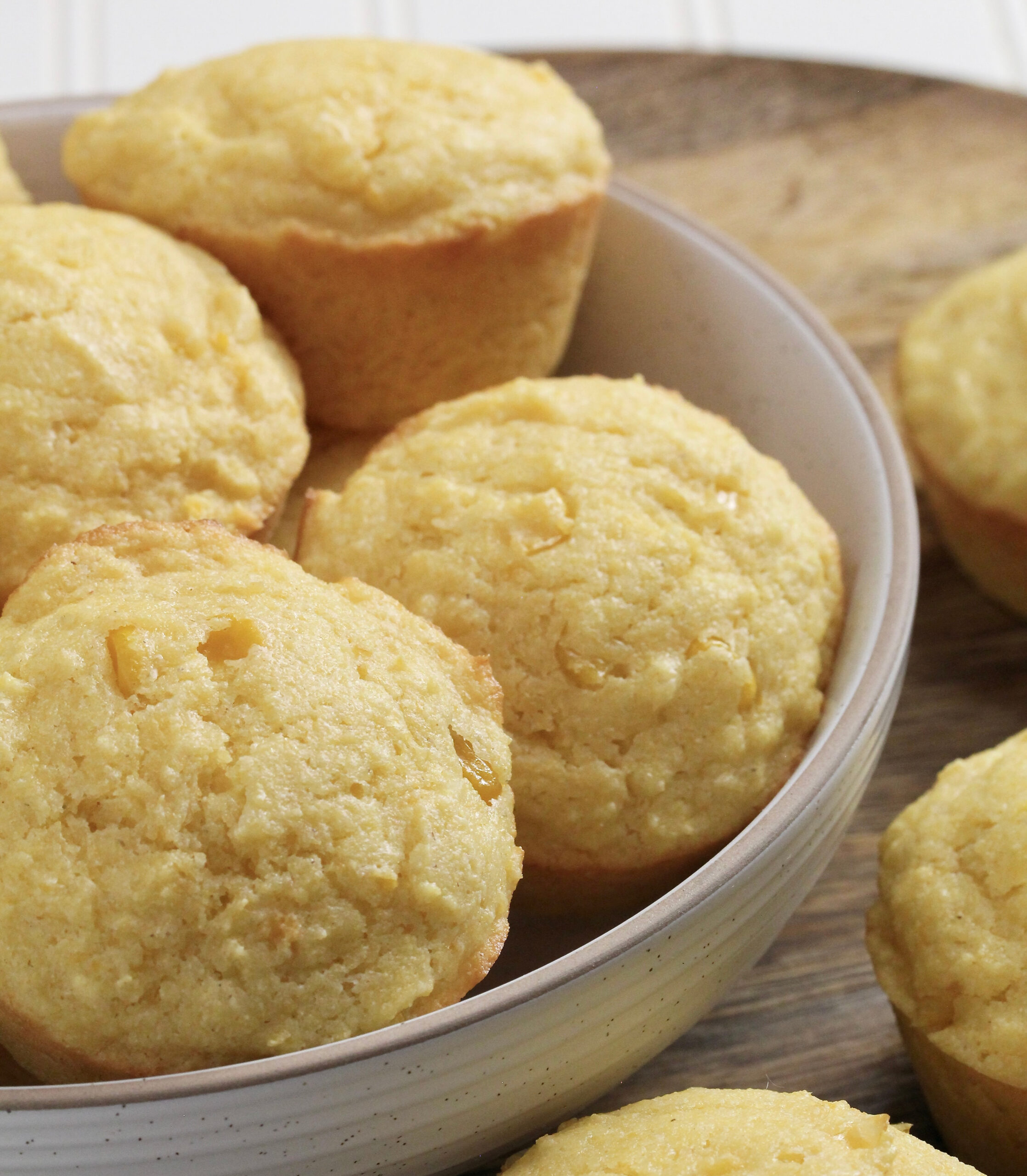 Eggless Cornbread Muffins