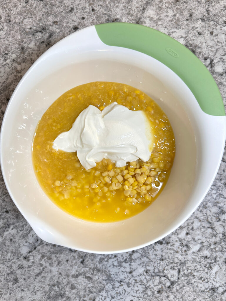 Corn Casserole without Jiffy Mix